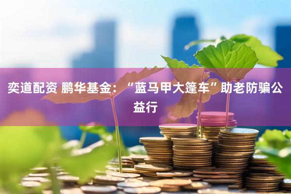 奕道配资 鹏华基金：“蓝马甲大篷车”助老防骗公益行